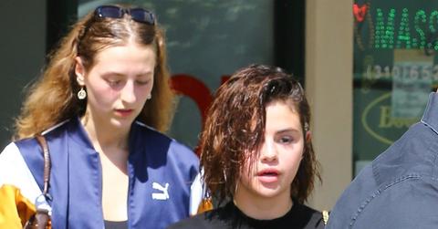 Selena gomez wet hair pilates