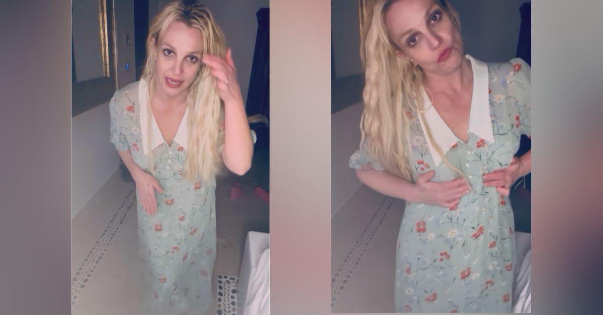 image of The pop icon said she baked for 'six hours' in a new video. 