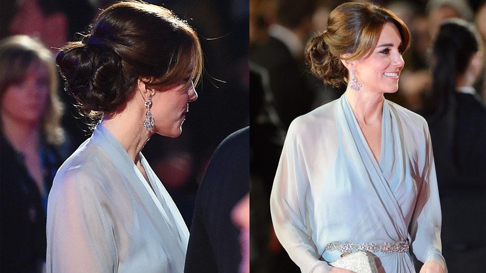 Braless Duchess! Kate Middleton Goes Without A Bra In Sheer Dress At ...