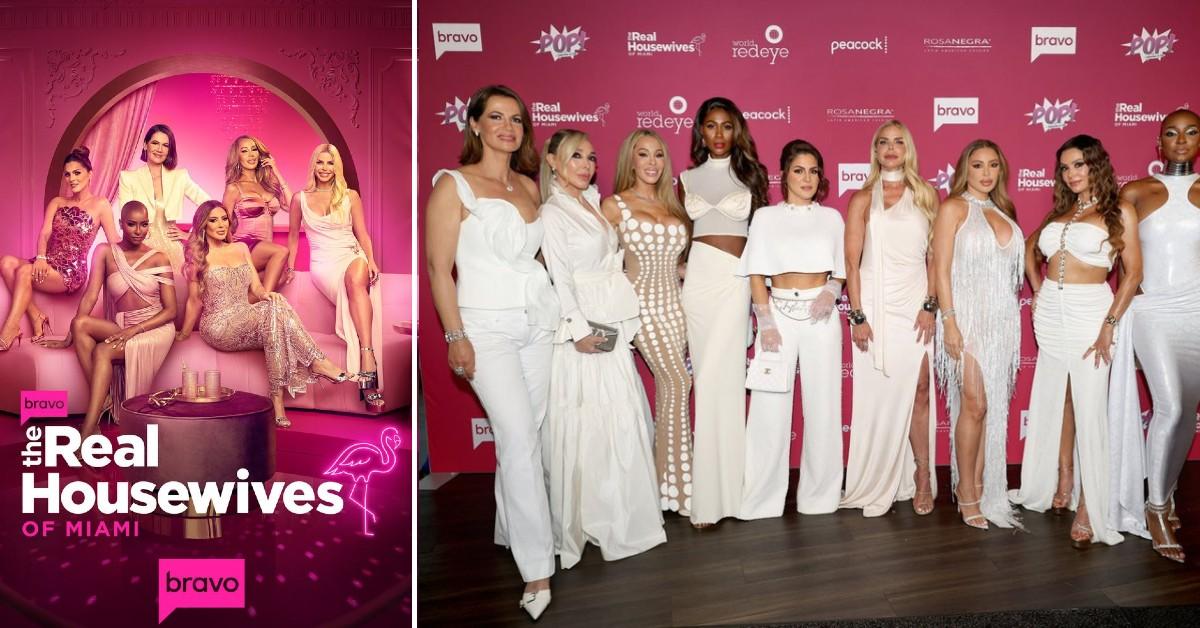 Composite photo of 'The Real Housewives of Miami' cast. 