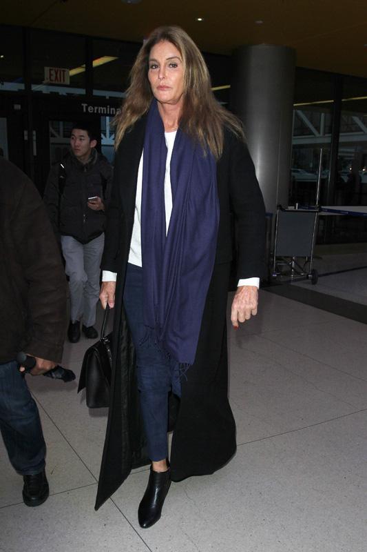 Caitlyn Jenner heads back east for the Presidential Inauguration