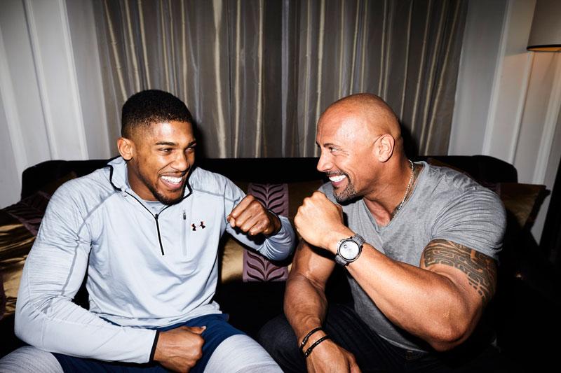 Under Armour&#8212;Anthony Joshua and Dwayne” The Rock” Johnson