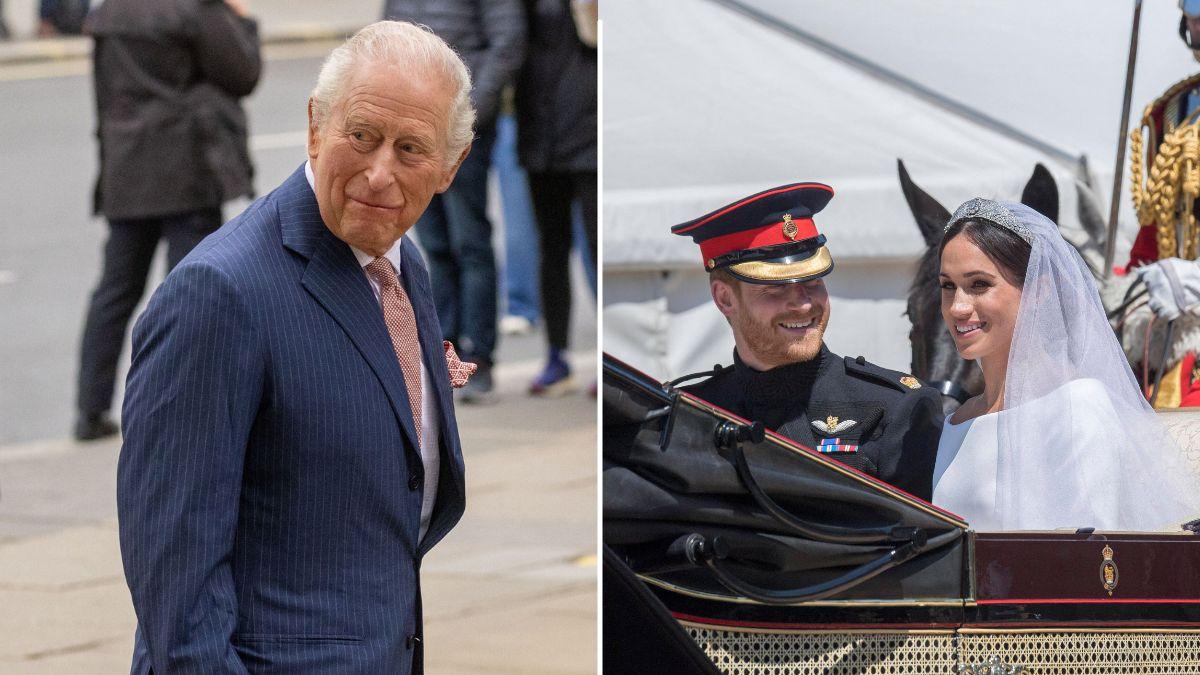 Image of King Charles met Princess Lilibet for the first time during Prince Harry and Meghan Markle's June 2022 visit to the U.K.