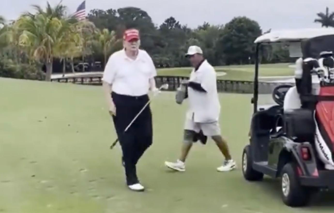 donald trump golf