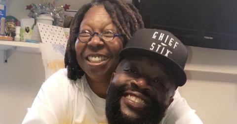 Rick Ross Whoopi Goldberg Embrace 'The View'