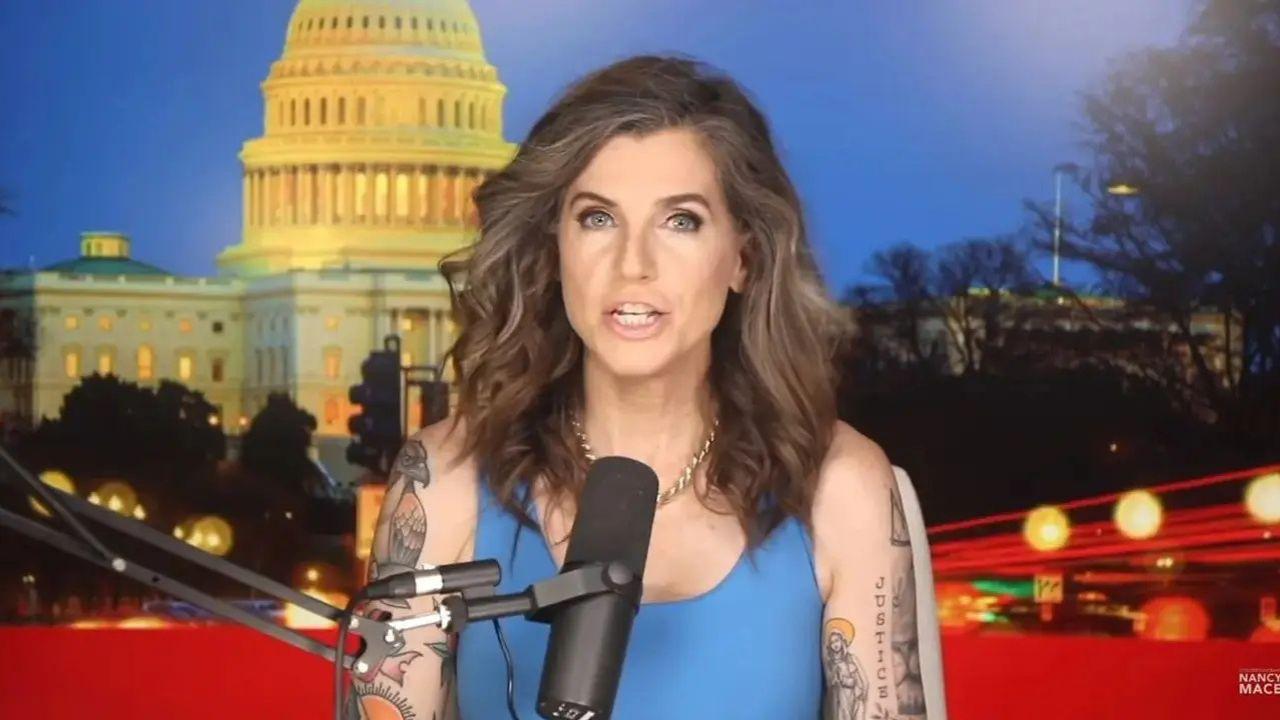 Image of Nancy Mace said that the 'left is inherently racist.'