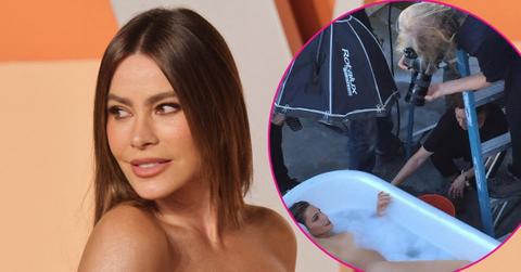 sofia vergara bathtub vanity fair photo