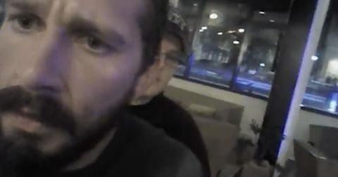 Shia labeouf arrested video