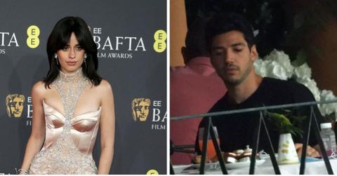 Images of Camila Cabello and Henry Junior Chalhoub