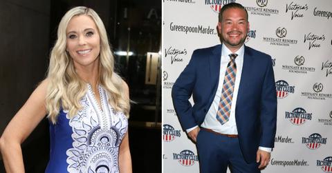Composite photo of Kate Gosselin and Jon Gosselin