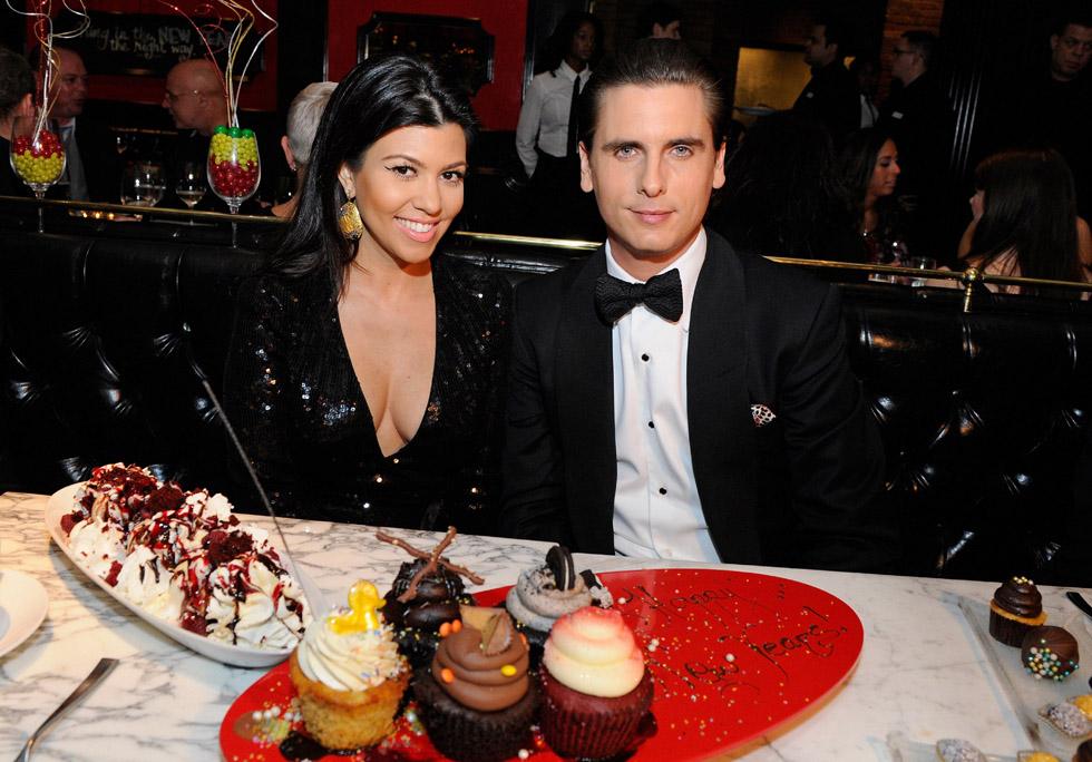 Kourtney Kardashian, Scott Disick and Holly Madison Ring in a Sweet New Year at Sugar Factory in Las Vegas