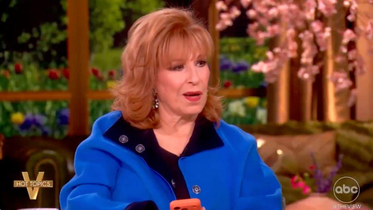 Photo of Joy Behar wondered if a humanoid can replace Donald Trump as president.