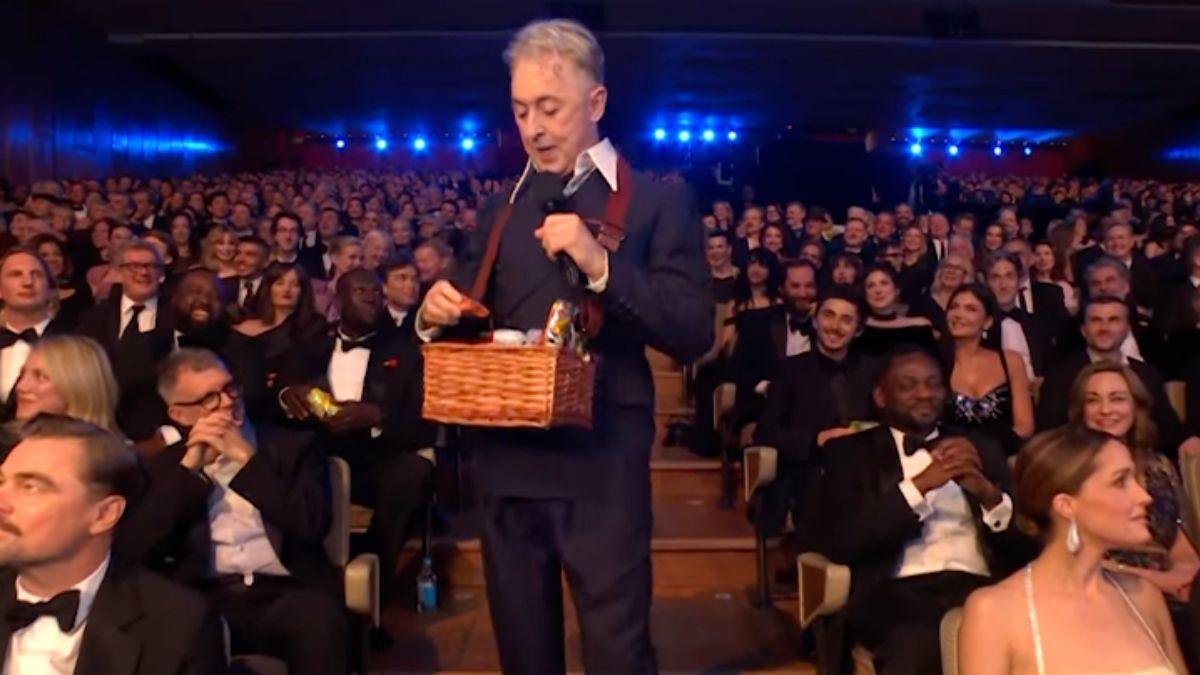 Image of Alan Cumming hosted the BAFTAs.