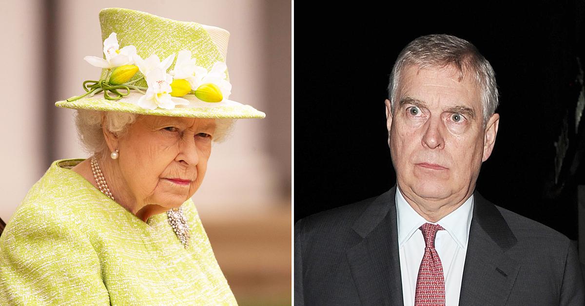 queen elizabeth ii strips son prince andrew royal patronages sexual assualt lawsuit