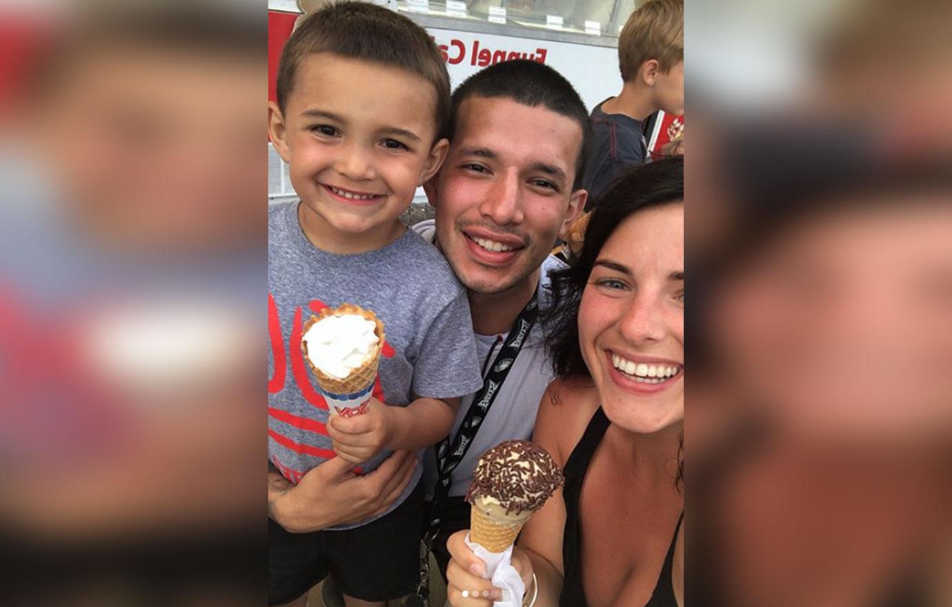 javi marroquin pregnant girlfriend lauren comeau anniversary 04