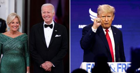 jill bidens ex husband trashes biden crime family love donald trump