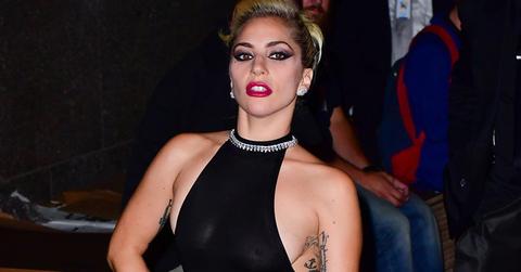 lady gaga naked nipples revealing underwear