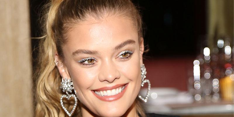 Nina Agdal Braves The Cold In Sexy Dress at Dannijo 10 Year Anniversary