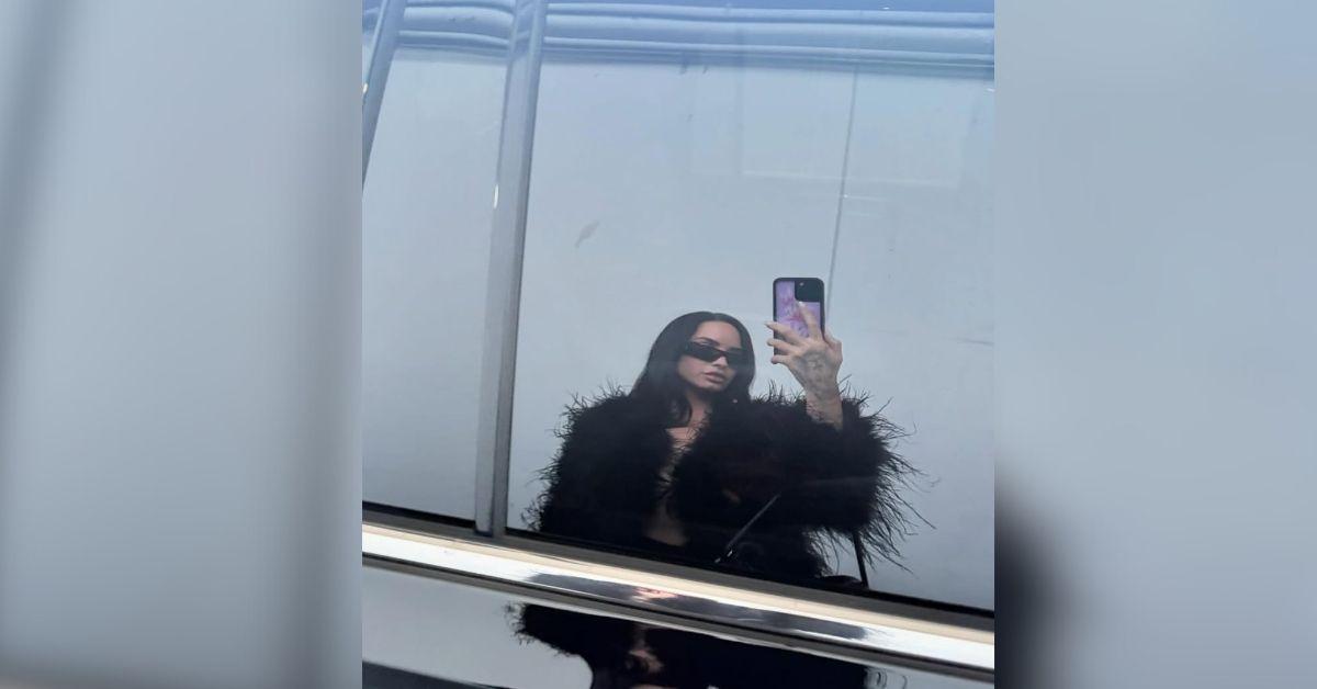 image of The 'Confident' songstress celebrated her 33rd birthday in a skimpy top.