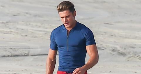 Stars On The Set Of ‘Baywatch’