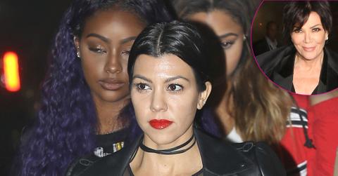 Kourtney kardashian mad scott disick