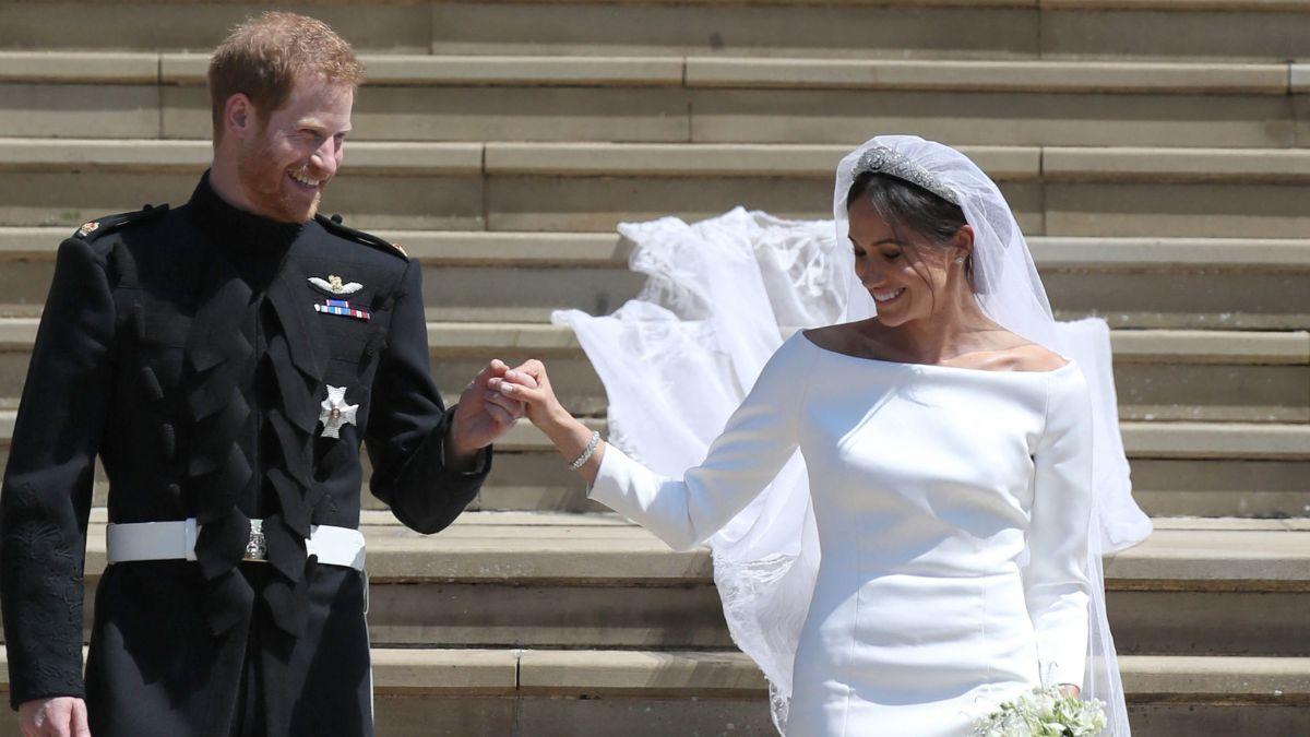 image of prince harry and meghan markle