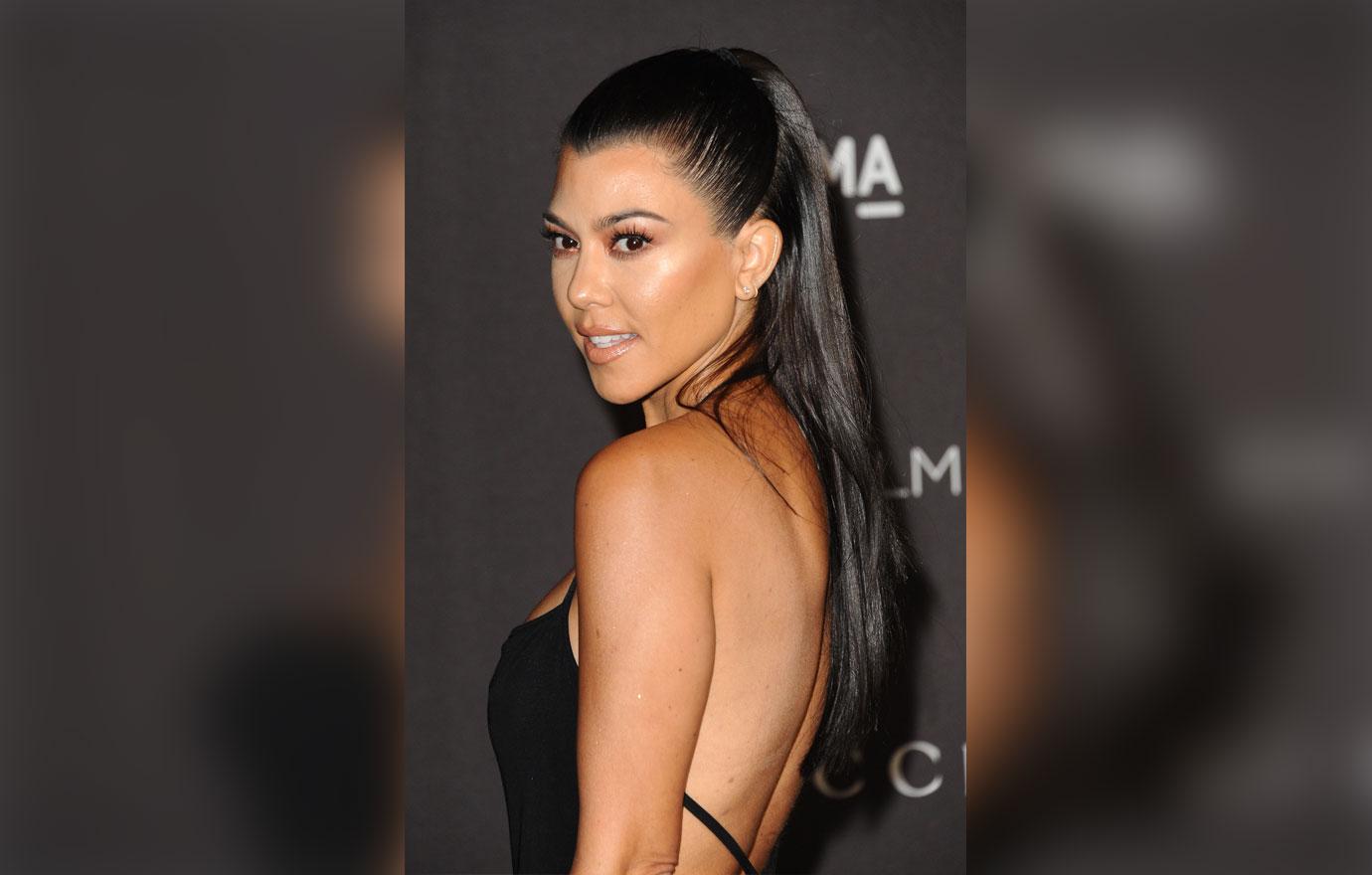 Kourtney Kardashian At LACMA Art + Film Gala