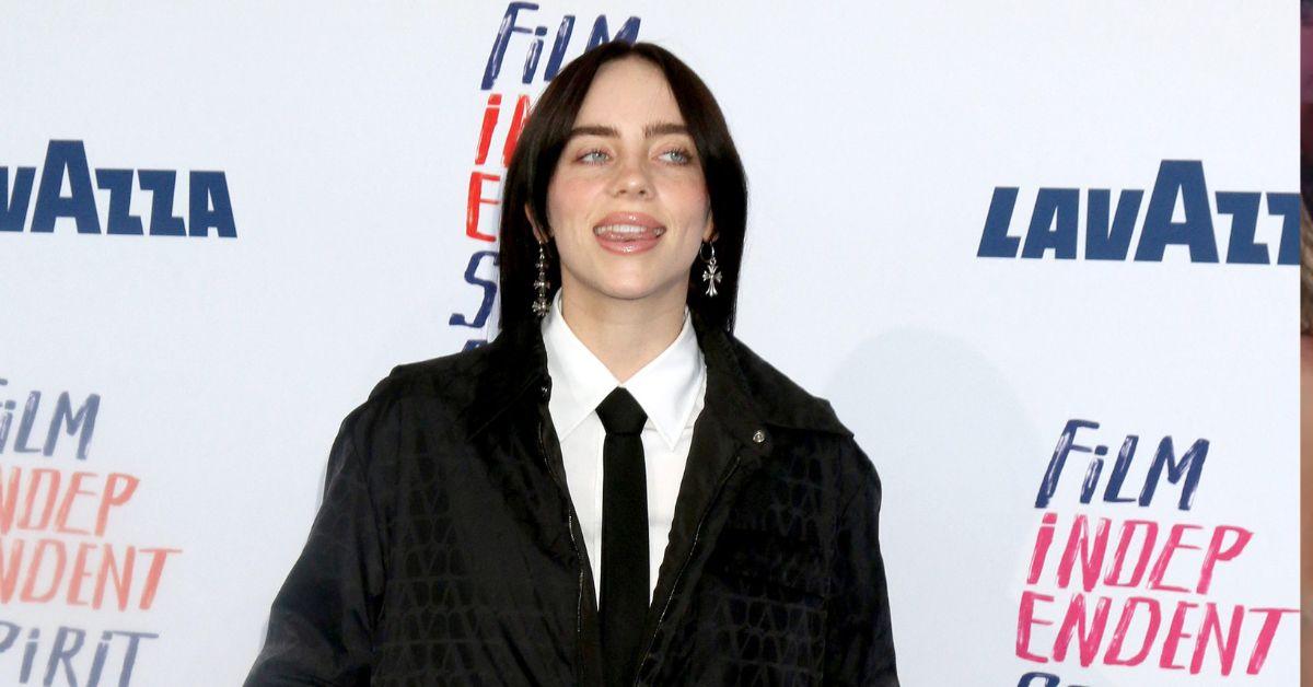 image of The 'Bad Guy' crooner donned a tight tank in a new photo.