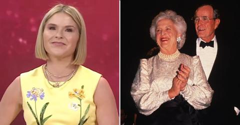 Photo of Jenna Bush Hager, George H.W. Bush and Barbara Bush