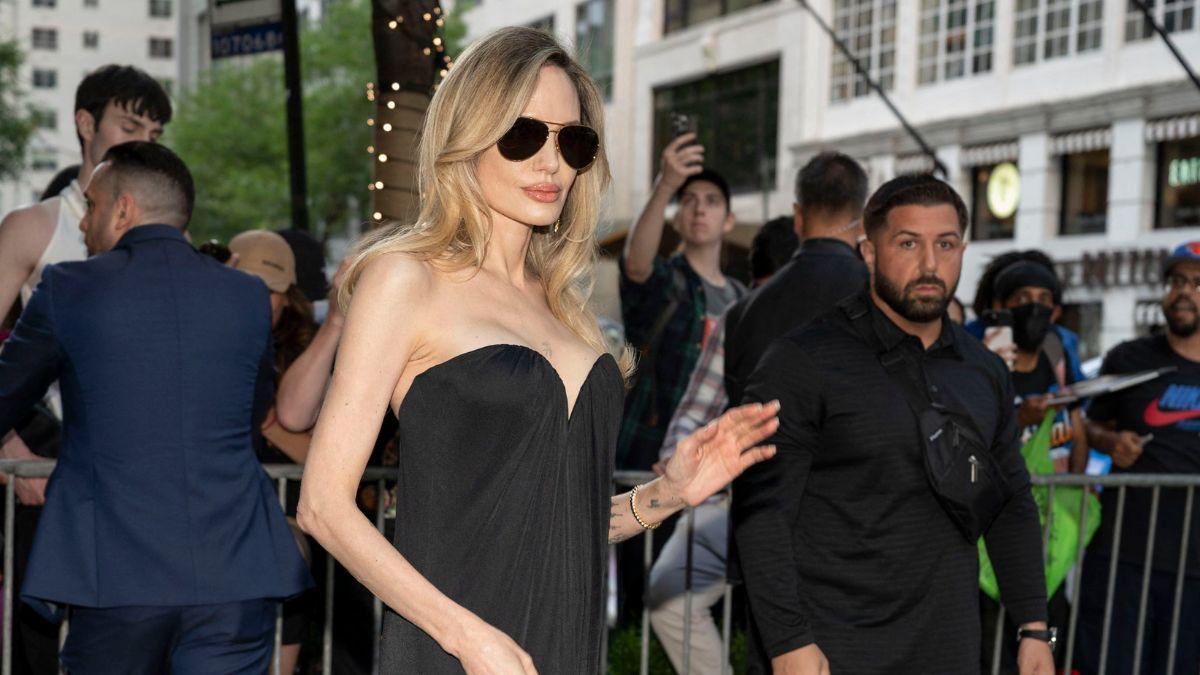 Image of The stunning actress was attending a screening for her new film 'Couture.'