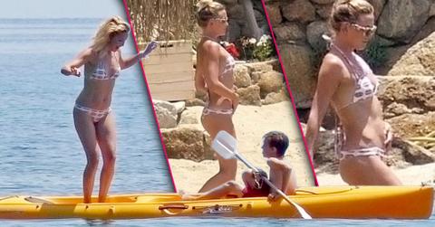 Kate hudson greece bikini vacation photos