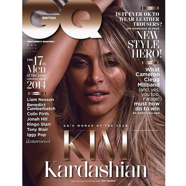 Kim kardashian gq woman of the year