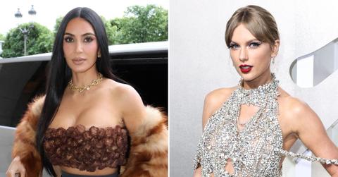 Photo of Kim Kardashian and Taylor Swift