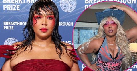 lizzo weight loss denim romper