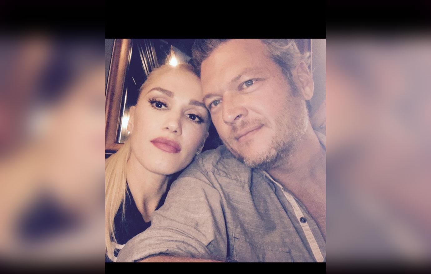 gwen stefani swoons cowboy blake shelton gifts flowers valentines day