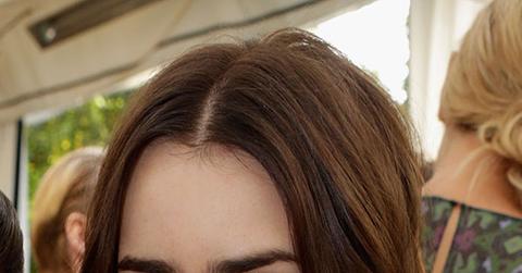 Lily Collins Hair