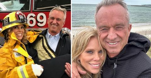 Composite photo of Cheryl Hines and Robert F. Kennedy Jr.