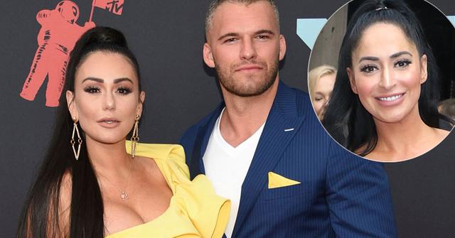 Jenni 'JWoww' Farley Zack Carpinello Angelina Pivarnick Baptism