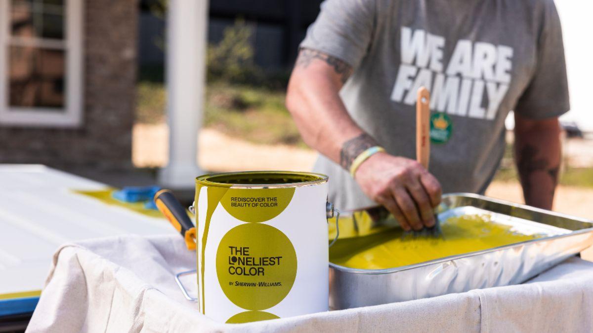 the lebron james family foundation sherwin williams paint color major glow up
