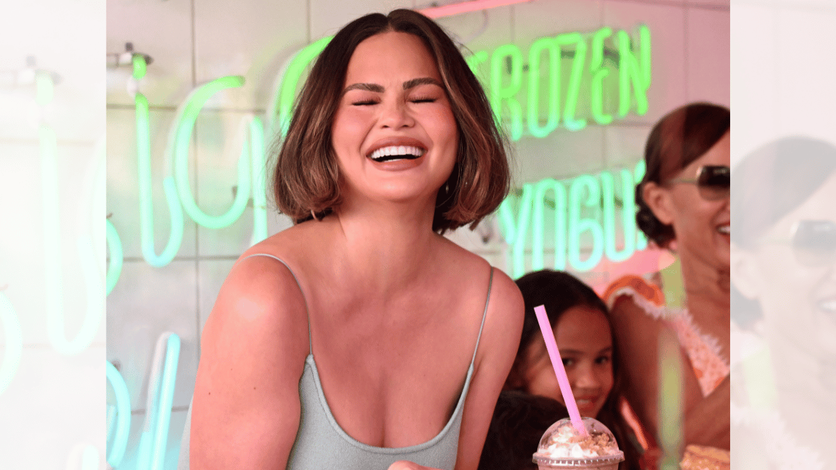 Image of Chrissy Teigen seen enjoying herself recently in LA.
