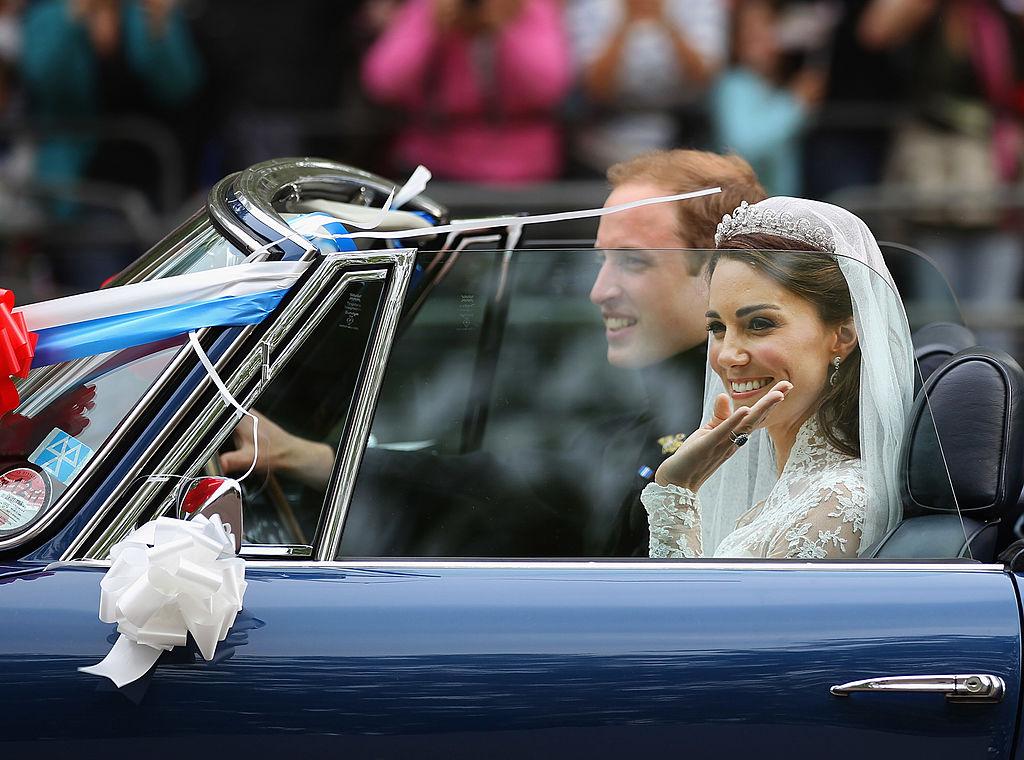 Newlywed Royals Leave Wedding Reception