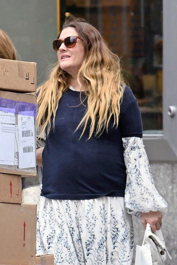 drew barrymore apple body shape