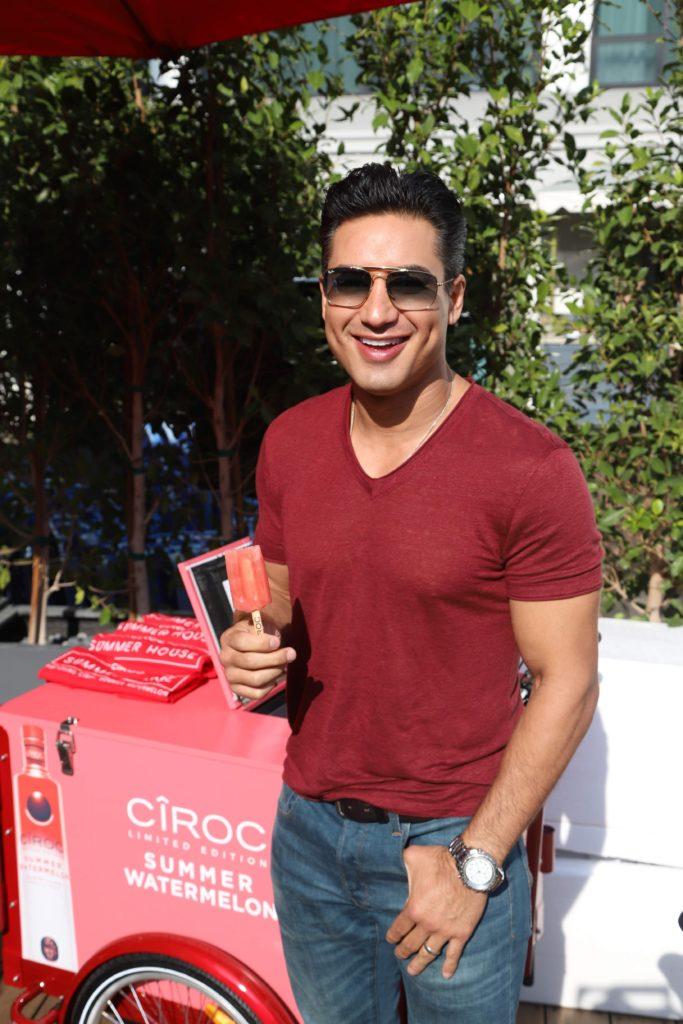 Mario Lopez at CIROC Summer House