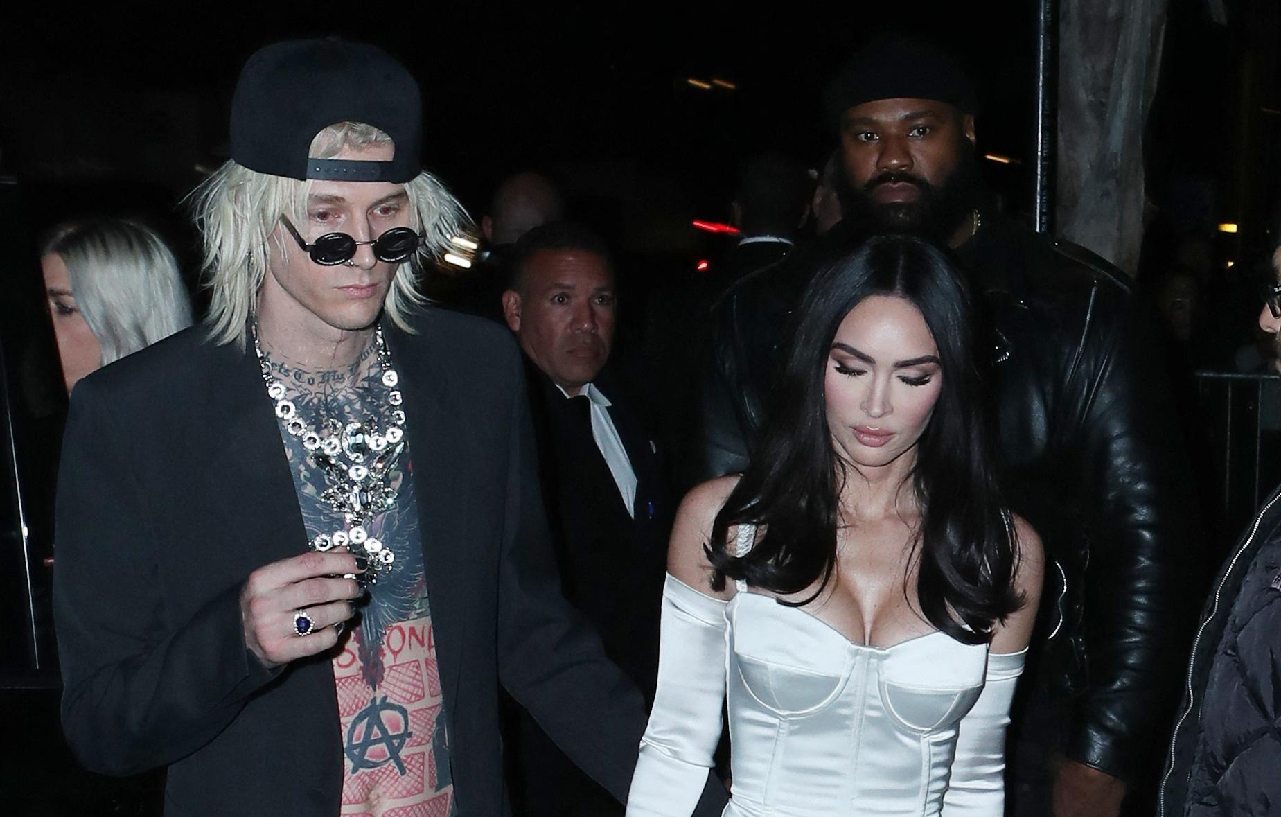 megan fox machine gun kelly spent all of super bowl weekend together