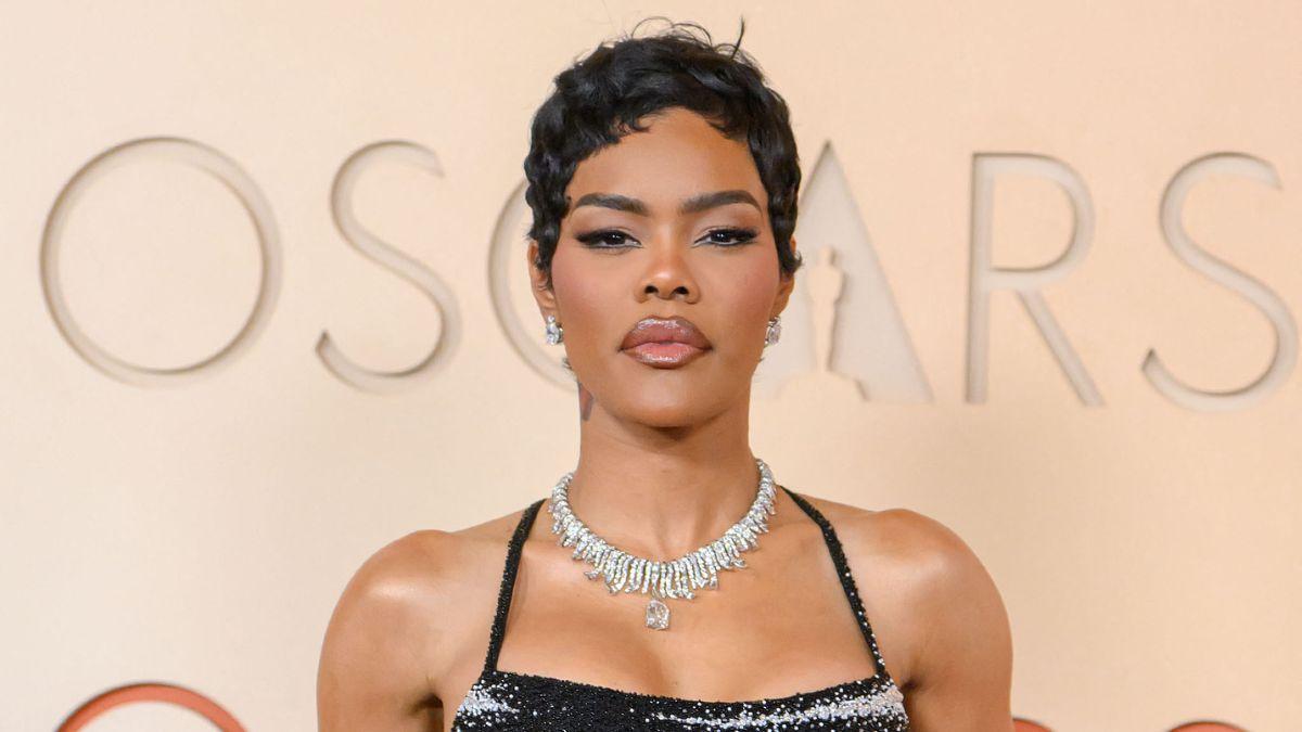 Image of Teyana Taylor claimed a man 'put his hands on' her shortly after the broadcast ended.