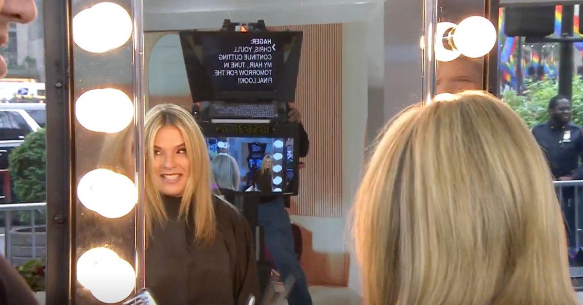 jenna bush hager new bob haircut live tv shocking transformation