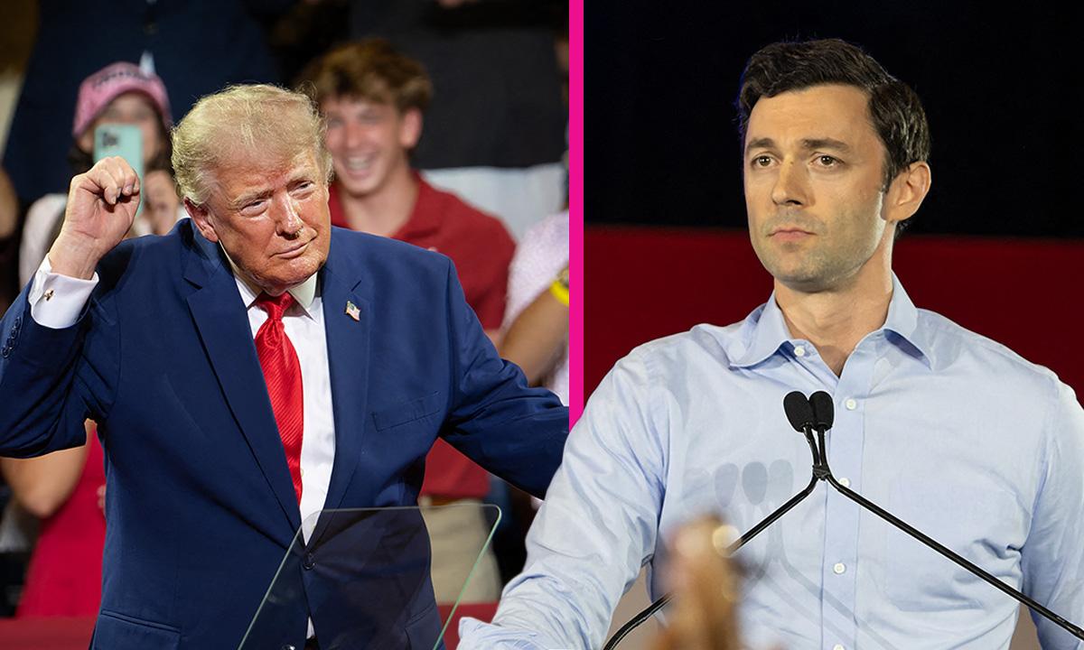 Jon Ossoff, ,donald Trump
