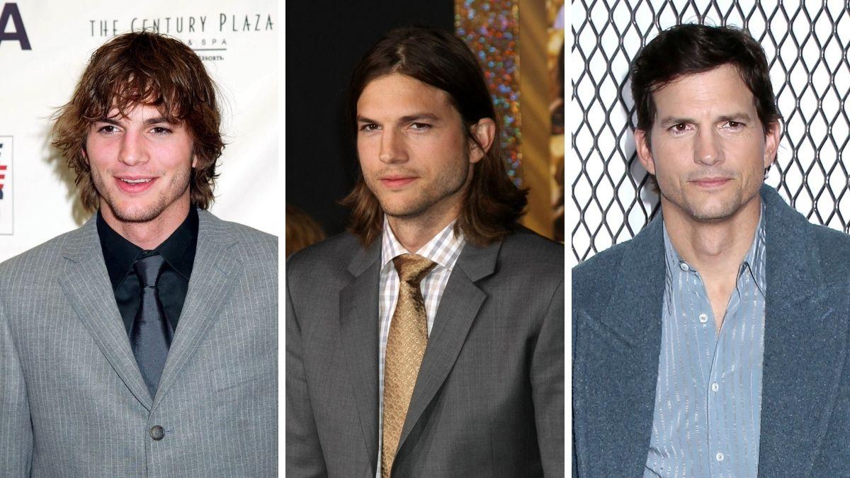 ashton kutcher transformation before after photos