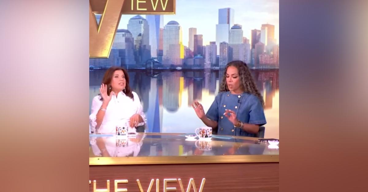 the view ana navarro watching video andy byron alleged affair cant stop