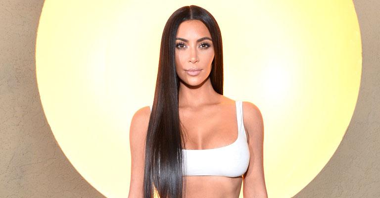 Kim kardashian skin care picture